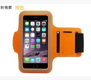 5.5 Inch SBR Waterproof Arm Band Phone Case On Hand For iphone XR XS MAX 7 8 6 6S Plus A Case For Phone Sport Luminous Handphone: SF002-2