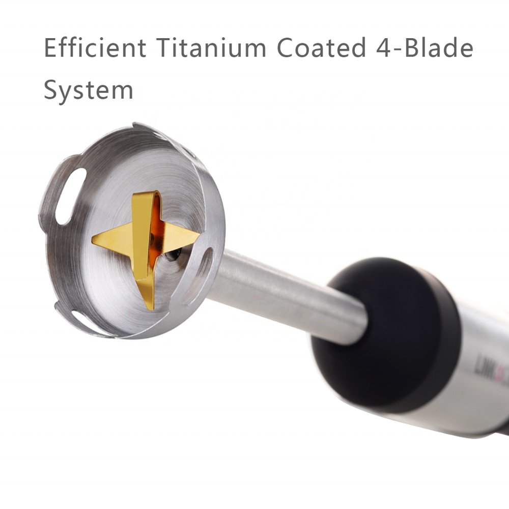 LINKCHEF 800W HEAVY DUTY 3 IN 1 WITH 500ml CHOPPER 800ML BEATER CUP STICK HAND BLENDER