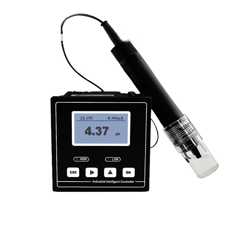 Neue PH-controller pH-1800 industrie online ph-meter PH-elektrode pH tester ph-sender PH meter