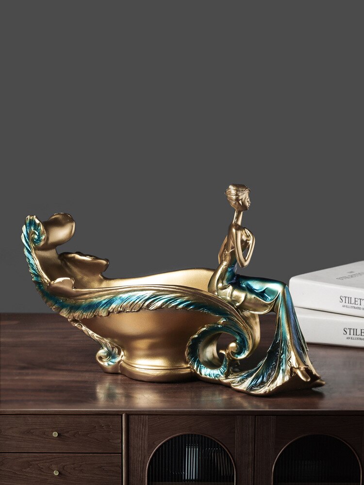 Vrouwen Vormige Sculpturen Wijn Fles Houder Premium Hars Stevige Sculpturen Wijnrek Keuken Decoratie Ambachten MAZI888