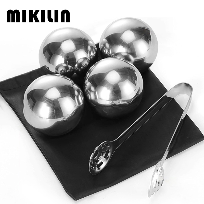 Zestaw kostek lodu ze stali nierdzewnej z szczypcami robić lodu, wielorazowe metalowe kostki robić Whisky, wina, koktajli, kostki chłodzące, akcesoria barowe.