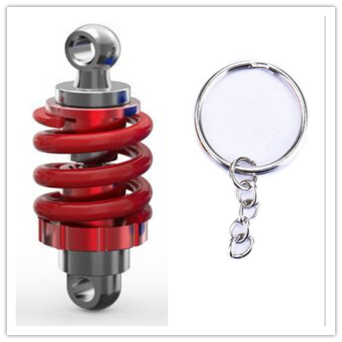 Motorfiets sleutelhanger, sleutelhanger, motorfiets sleutelhanger, accessoires voor ducati carbon xdiavel s kawasaki gpz 500s ex500r ninja: Rood