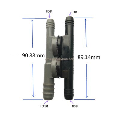 one-way valve non-return valve one way valve air pump vacuum check valve for Ford Hyundai and Iveco 1pcs: A