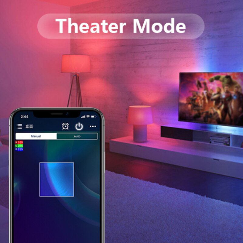 10W E27 WiFi Smart Bulb Work With Alexa RGB Colorful Dimmable Timer Function Magic Light Remote Controller Lamp Night Light