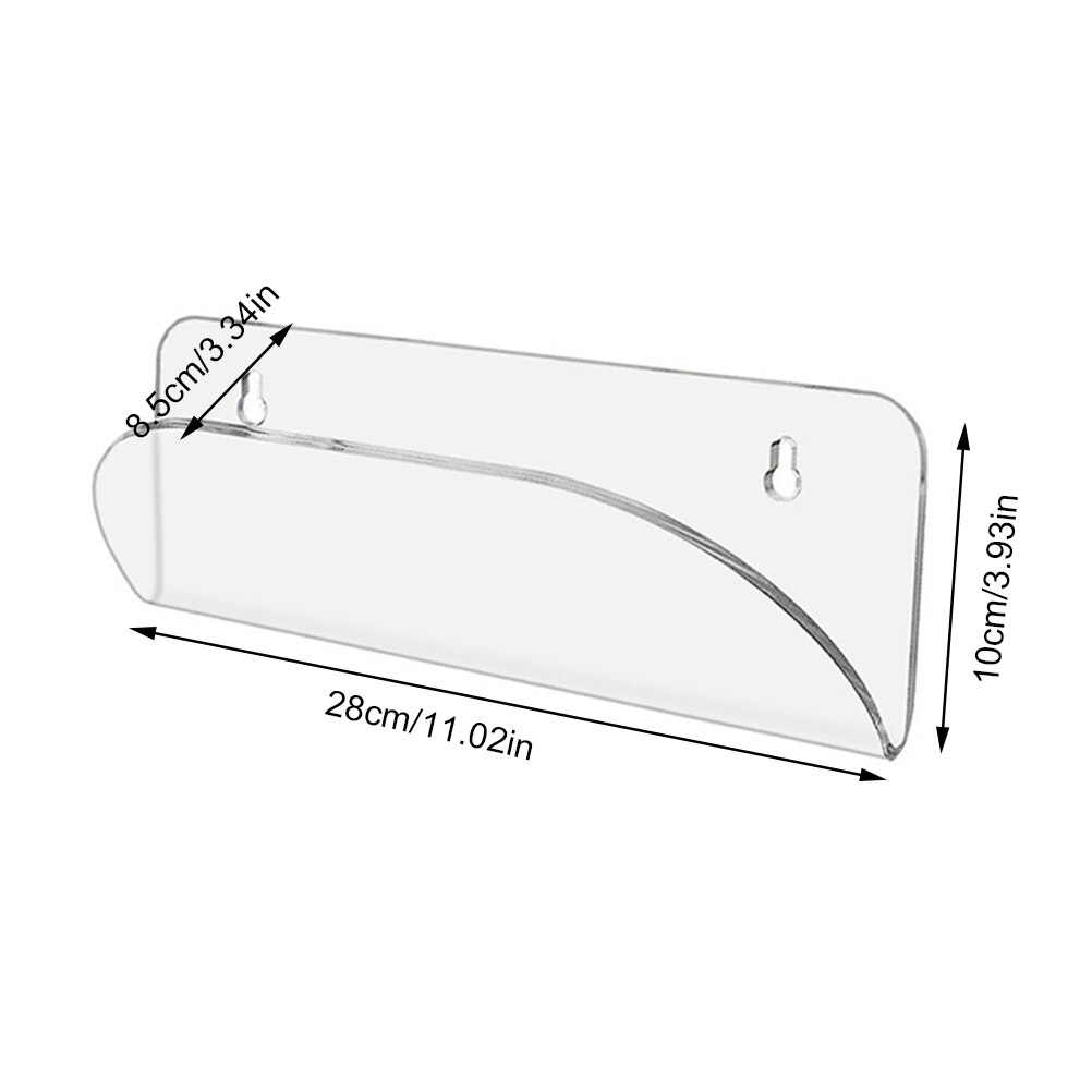 Skateboard Wall Rack Clear Skateboard Wall Mount Holder Skateboard Display Stand Acrylic balance bike rack Skateboard bracket