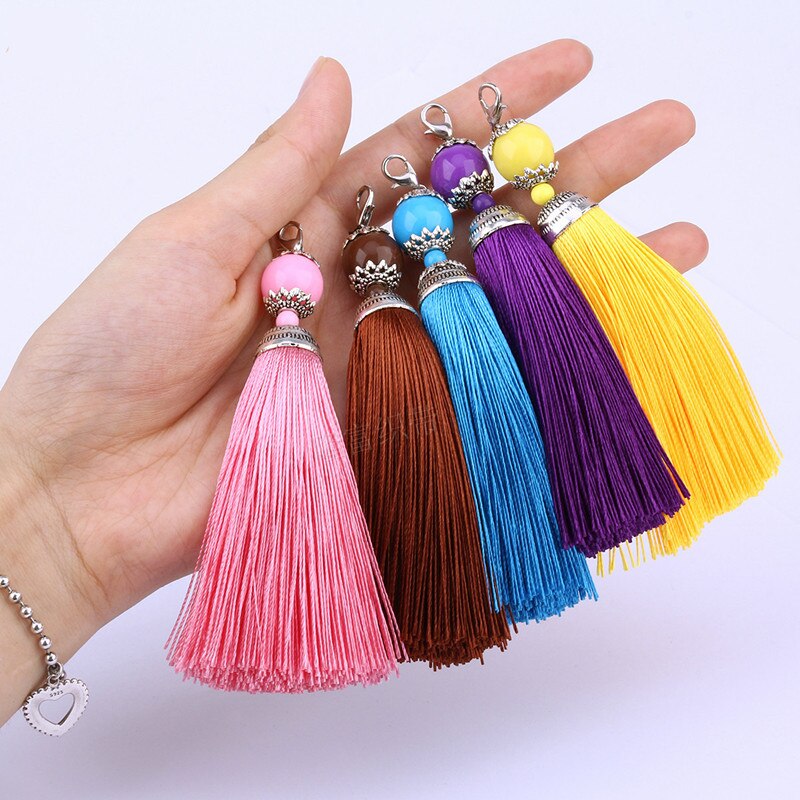 3 stuks gladde zijden kreeftensluiting kwastjes franje hanger diy knutselen kwastjes versieringen kleding gordijnen decoratie oorbellen sieraden onderdelen