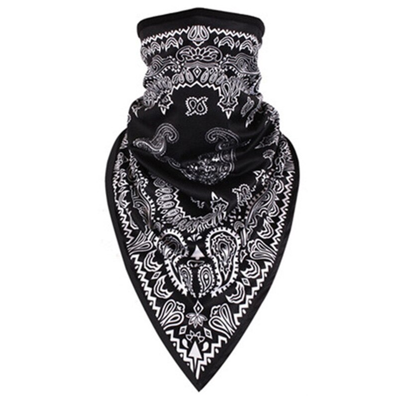 Mode Hip Hop Cashew Bloem Driehoek Magische Sjaal Bandana Straat Skateboard Gezichtsmasker Sjaal Fiets Sjaal Masker