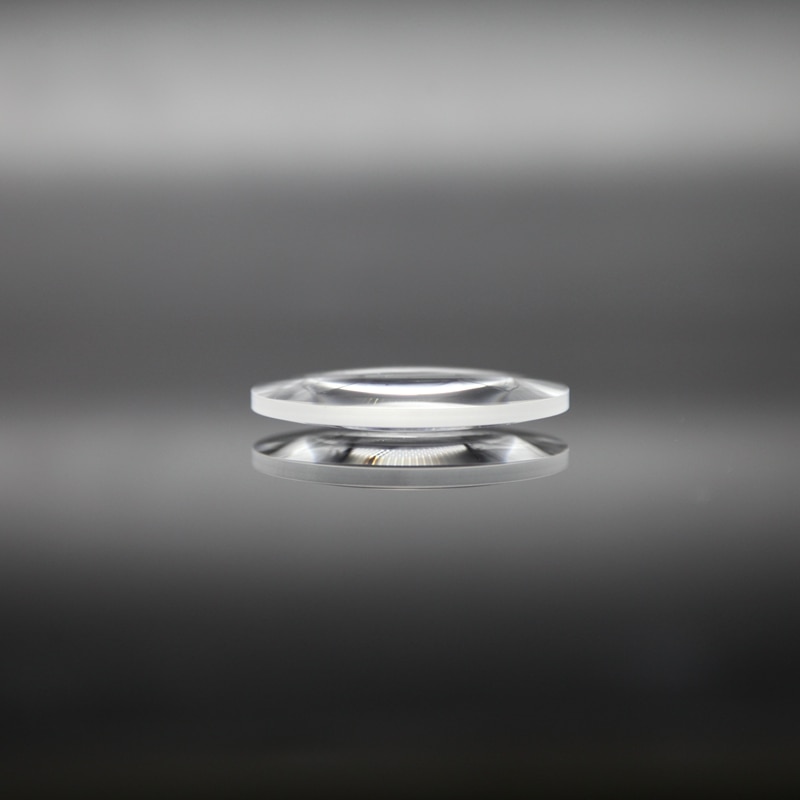 Diameter 30mm Focal Length 100mm Optical Double Convex Lens Factory Custom Optical Glass Prism and Lens