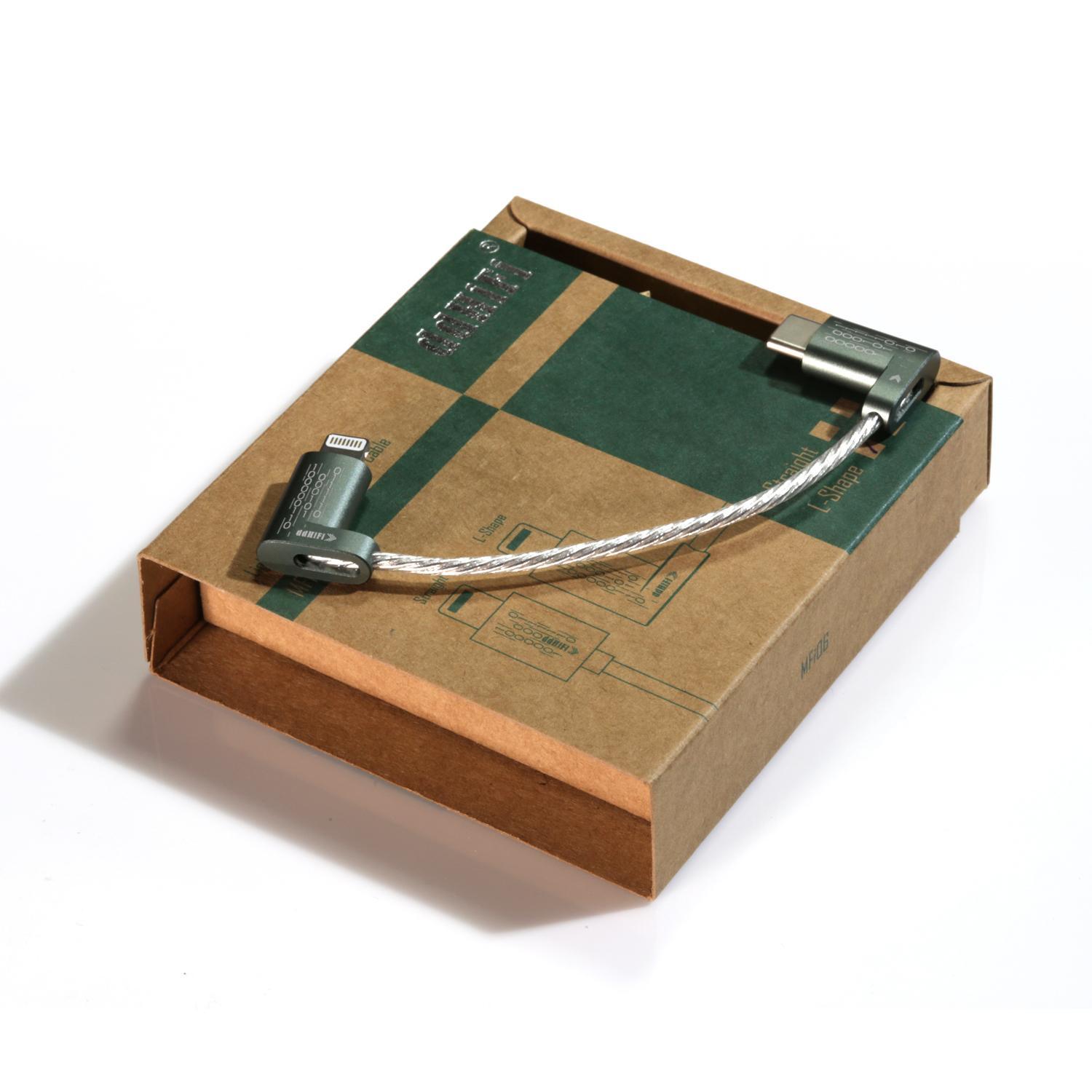 Câble de données DD ddHiFi MFi06 Lightning vers USB type-c pour connecter des appareils iOS avec USB-C appareils Audio