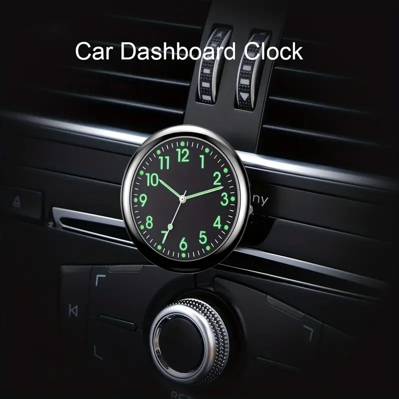 Mini-Uhr Auto Quarzuhr Mini elektronische Uhr wasserdicht Fahrrad Motorrad Uhr Auto Auto Uhr Armaturen brett Uhr im Auto