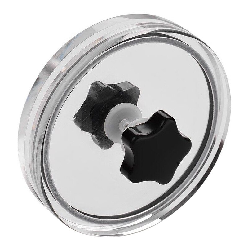 Cleaning Clamp Specially for Vinyl Records with a Label Diameter Of 10 Cm: Black