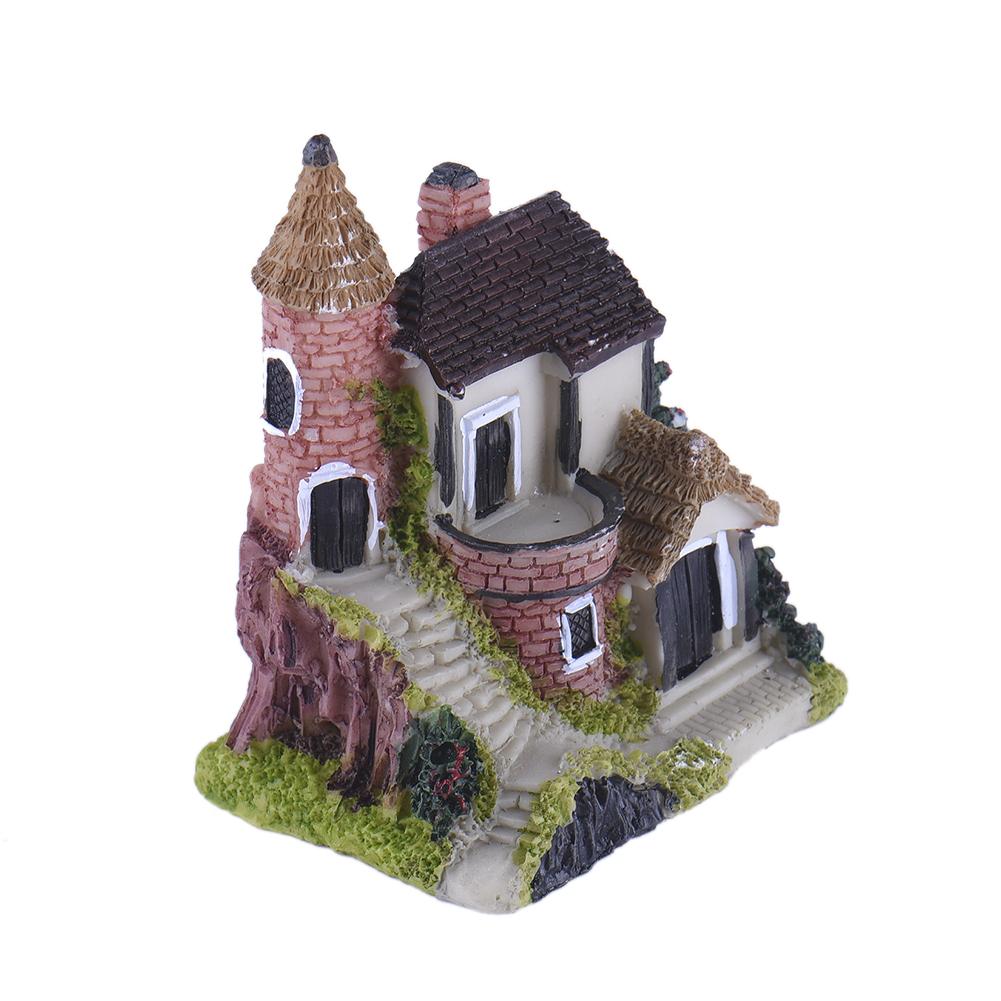 Miniatuur Beeldjes Kasteel Huis Mini Slinger Tuin Home Decoratie Accessoires Voor Verjaardagscadeautjes
