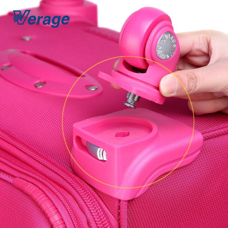 Verage detachable universal wheel trolley luggage accessories luggage suitcase luggage wheel replacement luggage wheels Rubber