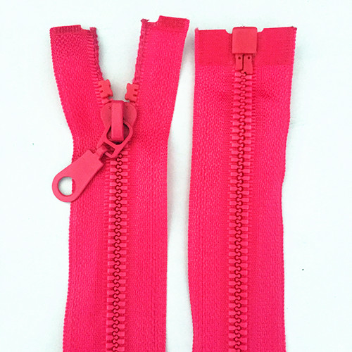 1PCS RESIN ZIP ZIPS ZIPEER ZIPPERS 27.5" 70CM 16 COLOR for Clothing: Rose Red