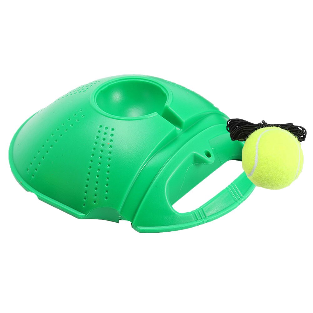 Portable Single Tennis Trainer Self-study Ball Rebound Training Practice Tool Multifunction Exercise Baseboard Sparring Device