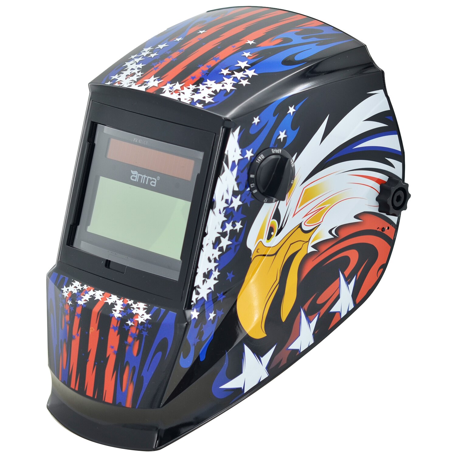 Antra AH6-260-6217 Auto-Darkening True Color Welding Helmet Perfect for TIG MIG/MAG MMA,Plasma , 6+1 extra lens cover