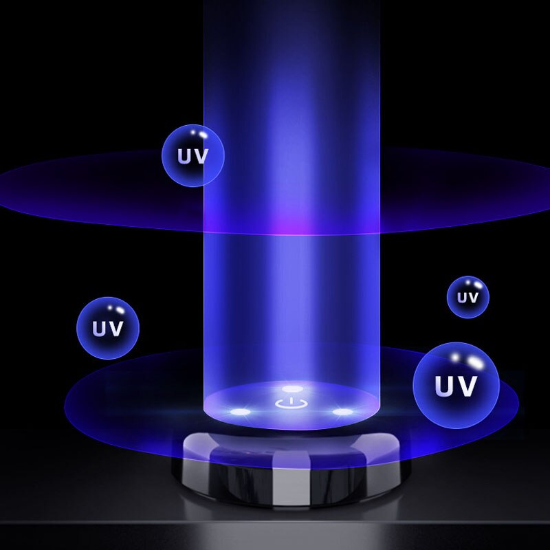Ultraviolet Light UV Sanitizer Toilet Ozone Sterilization Wardrobe Shoe Cabinet Household Toilet Disinfect Deodorizer Lights
