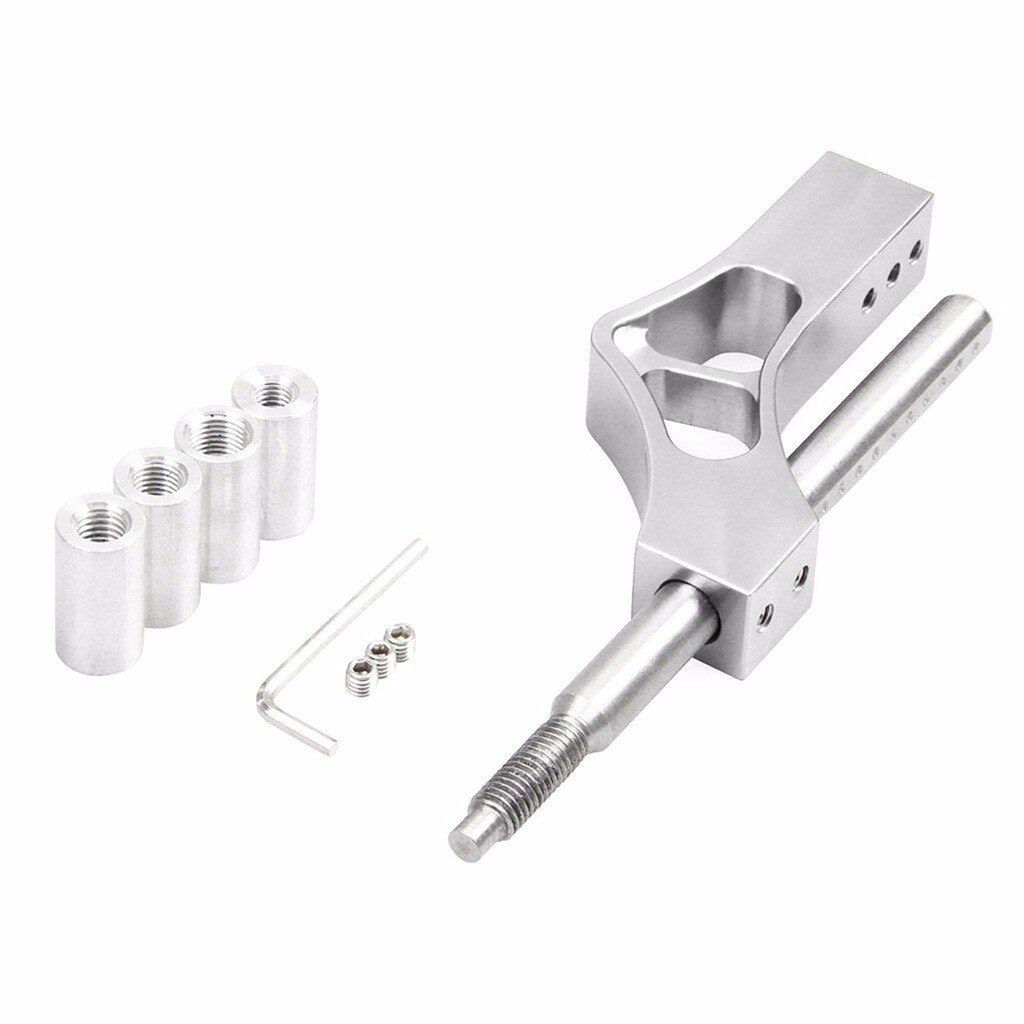 Stainless Steel Adjustable Height Lever Extension for Manual Shift Knob Car Styling Car Lever Extension For HONDA For ACURA #N: E