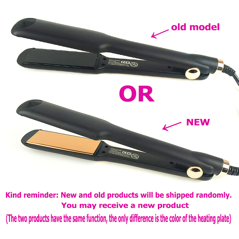 Lisseur de cheveux humide sec rapide Styler Tourmaline ionique fer plat large plaque lisseur de cheveux outils de coiffure