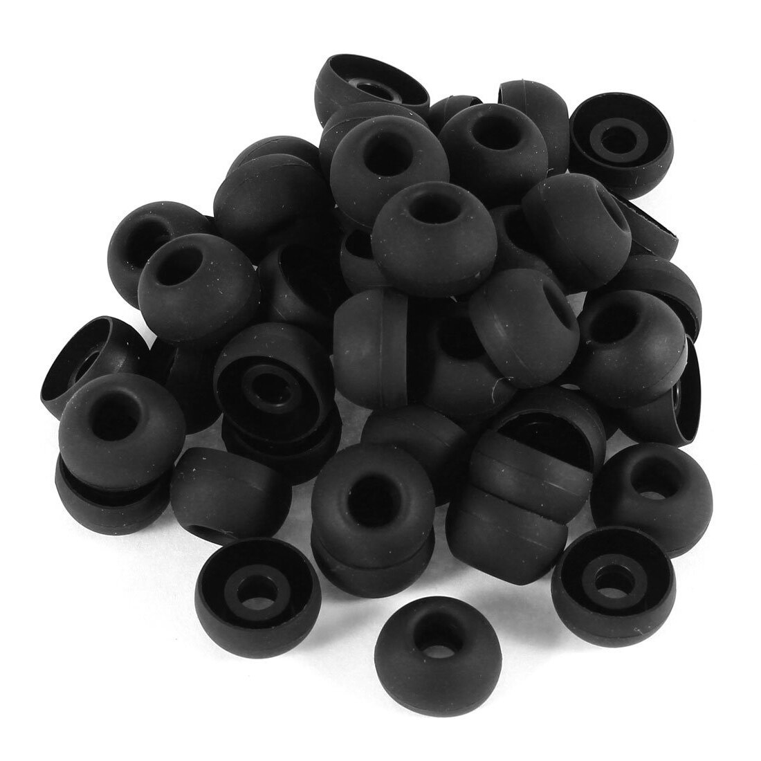 50 Stuks Zwarte Oordopjes Oortelefoon Oordopjes Tip Cover Vervanging: A1