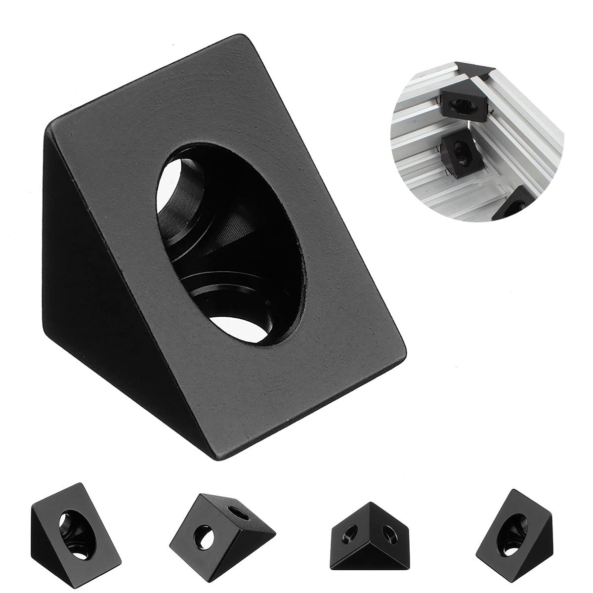 20 Series 90 Degree Angle Corner Connector Bracket for V-slot~ Aluminum Extrusions Profile