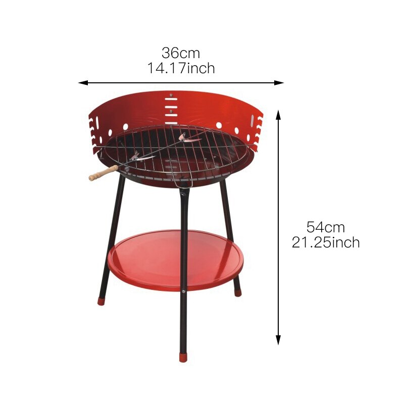 BBQ Grill grillen Brenner Ofen draussen Tragbare G... Grandado