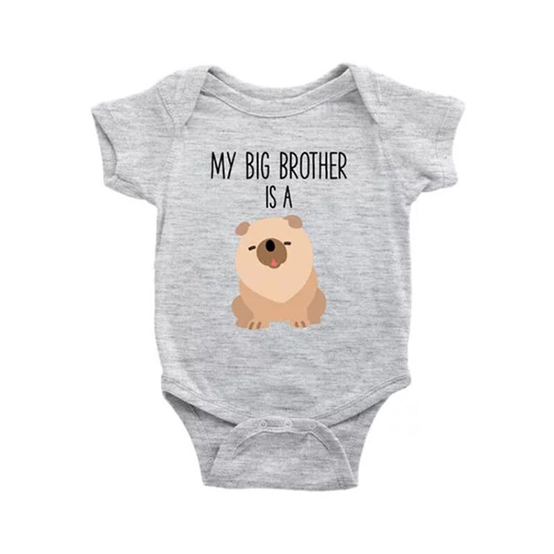 YSCULBUTOL dziewczynka chłopiec mój starszy bachor siostra żart chow śmieszne dziecko Bliźnięta ciało odzież na prezent