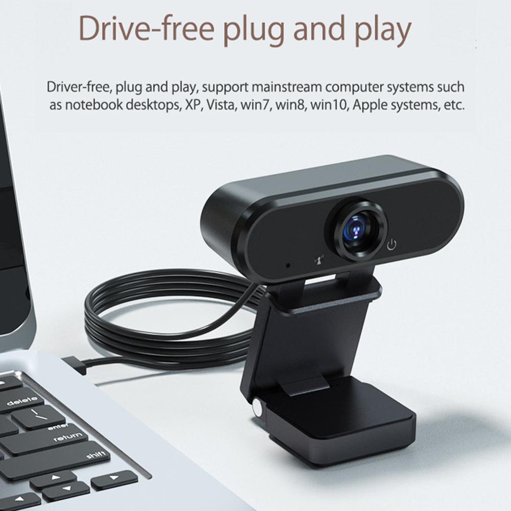 1080P Hd Webcam Web Camera Ingebouwde Microfoon Autofocus View Webcam Full Hd 1080P Camara Web para Webcam