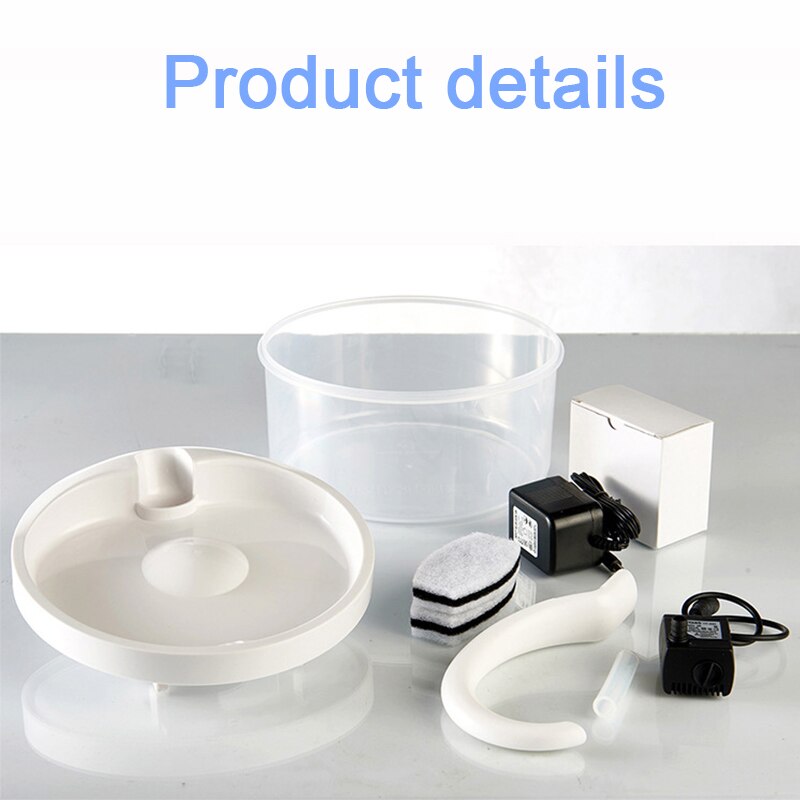Automatic Pet Drinking Feeder Cat Water Fountain Cat Water Dispenser Sensor Filft Drinker With LED Light For Dogs Cats Fountain
