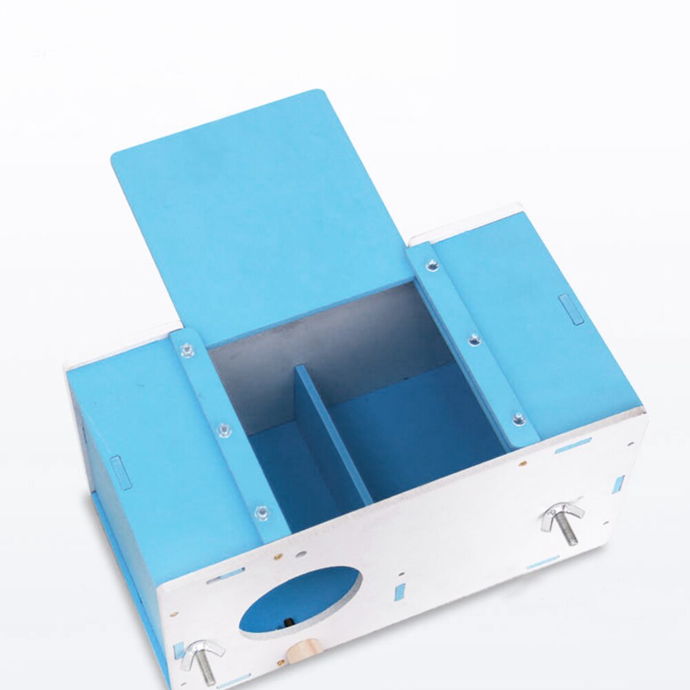 Wood Pet Bird Breeding Box Bird Incubator Box Bird Parrot Breeding Cages Pet Accessories Home With Station Sticks And Screws