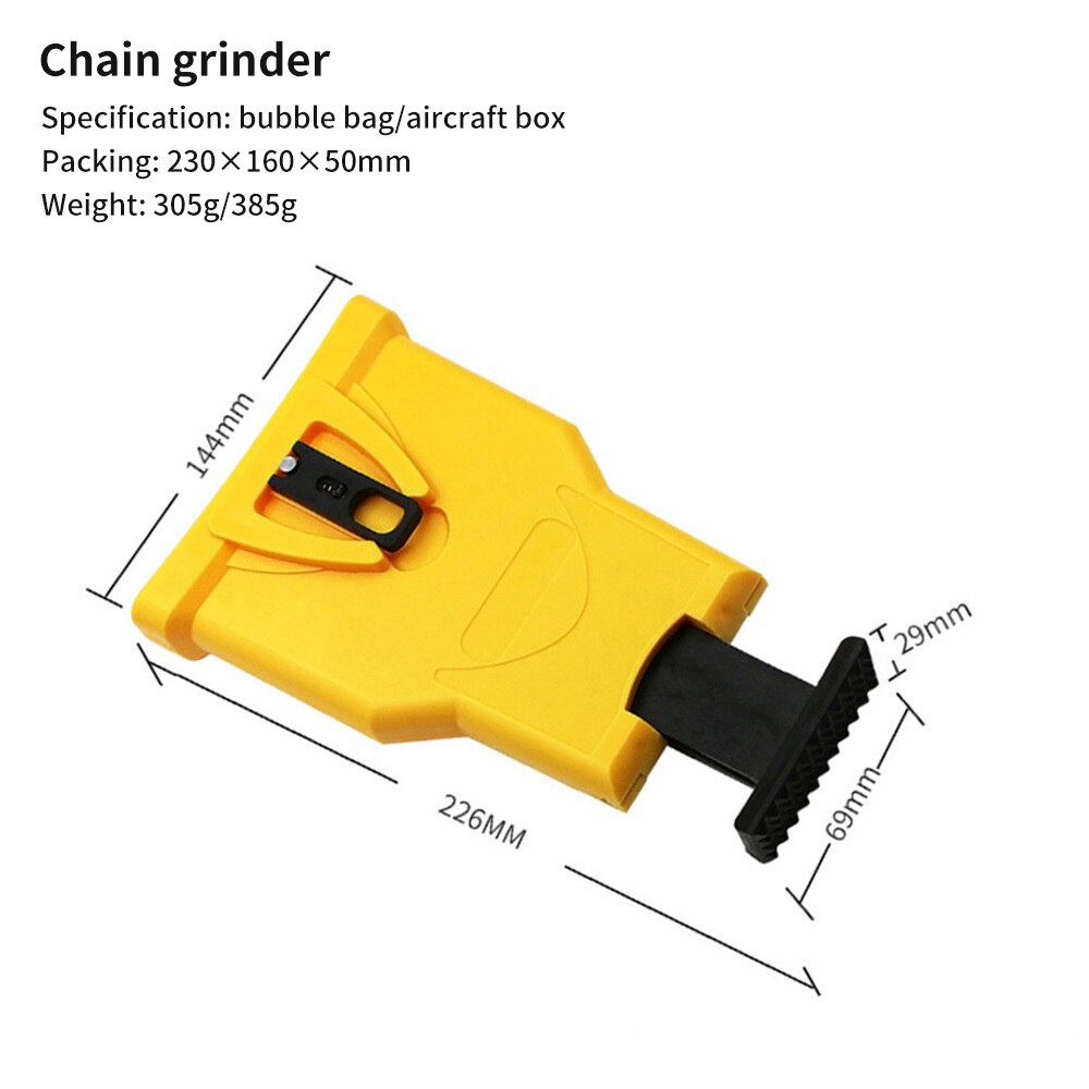Teeth Sharpener Saw Chain Sharpener Bar-Mount Fast Grinding Electric Power Chainsaw Chain Sharpener Woodworking Tools