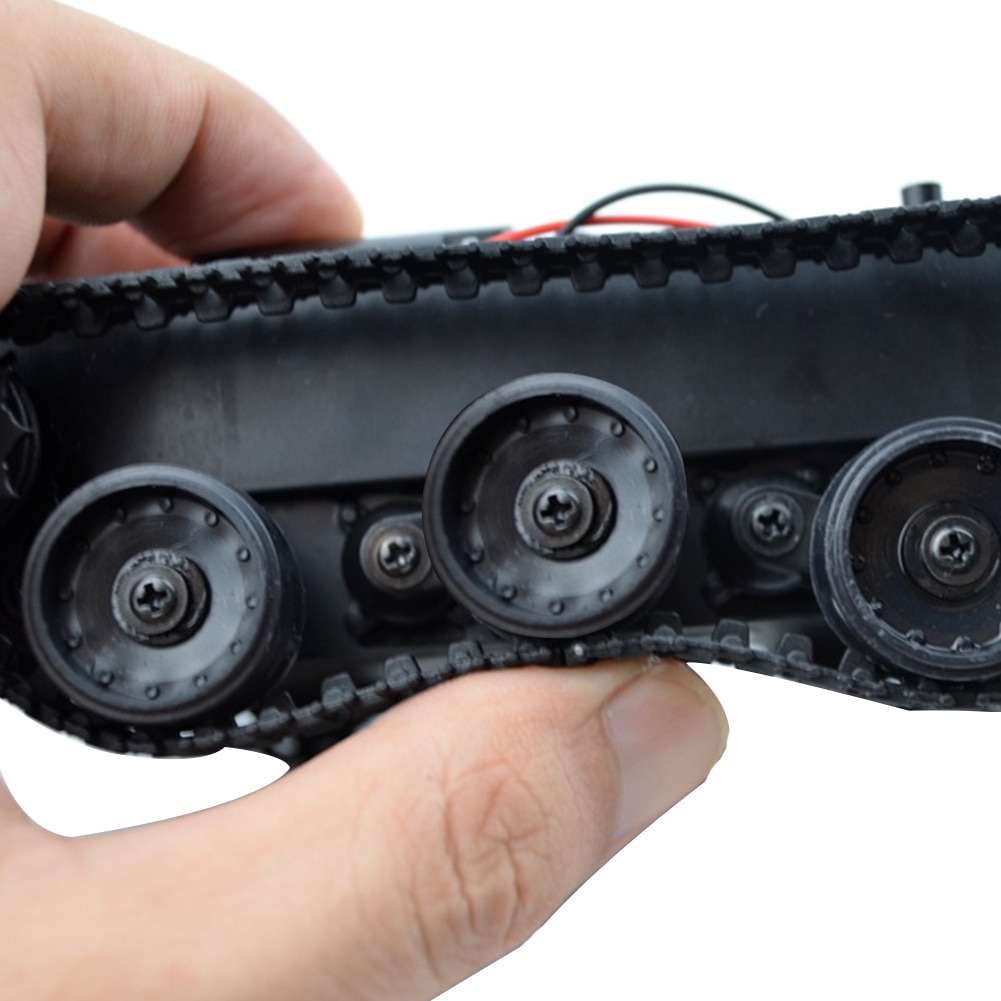 Car Crawler RC Kit Robot Lightweight Track Tank Chassis Smart Children DIY Toys