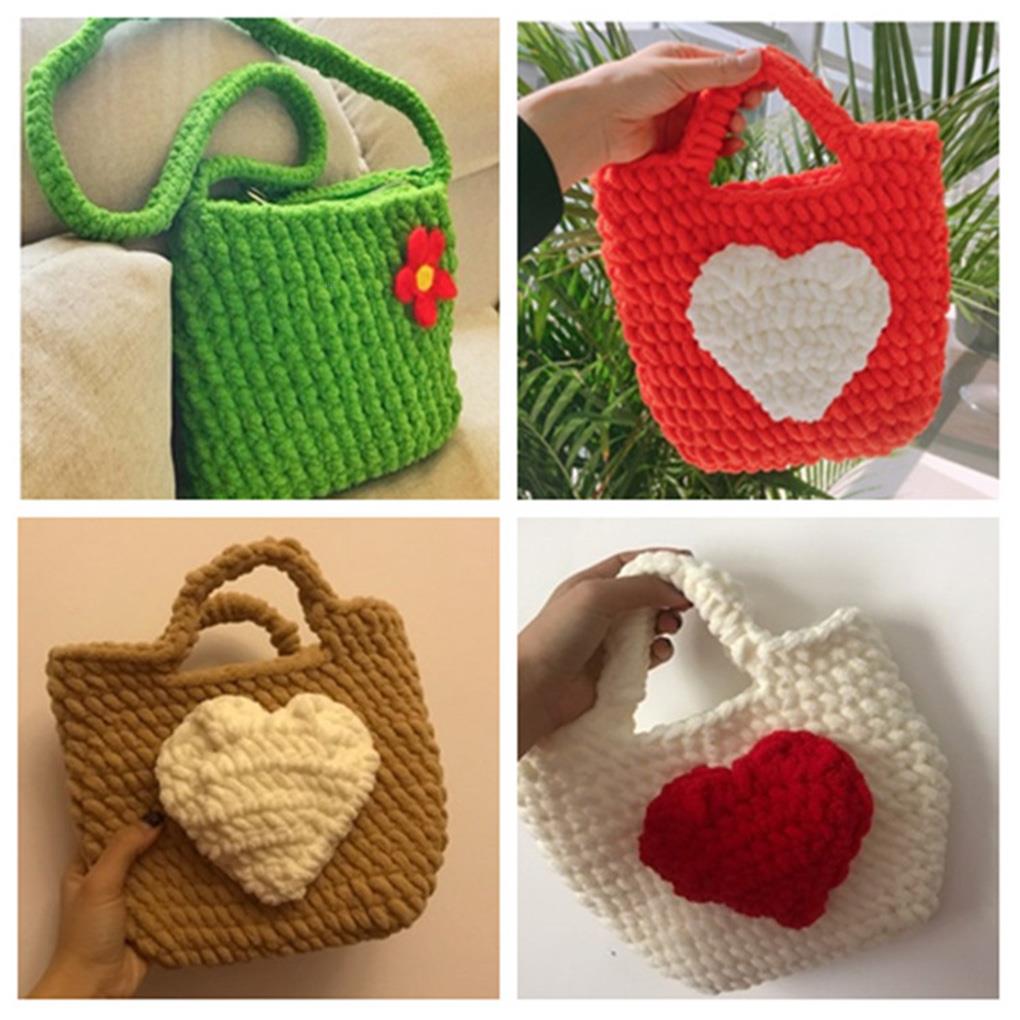 Cotton Blend Polyester Knitting Yarn Weaving Crochet Thread Scarf Sweater Knitting Accessories