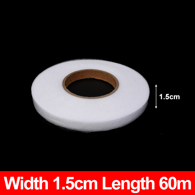 300/60M Zelfklevende Broek Zoom Tape Rand Verkort Plakken Tape Ijzer Op Broek Diy Kleding lengte Verkort Thuis Naaien Accessoires: XL / WHITE
