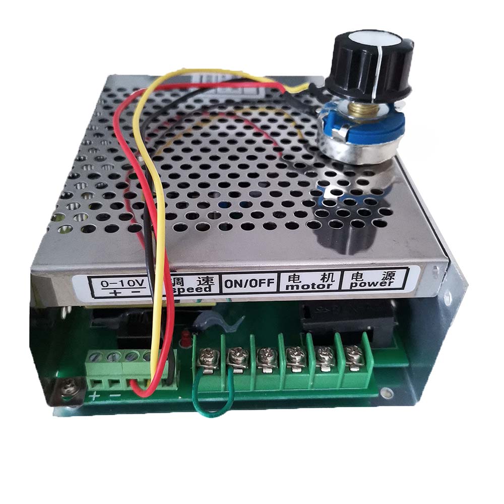 Air cooled 0.2kw CNC spindle Motor/ Motor Kit 200W Spindle Motor + Power Supply speed governor For Engraving
