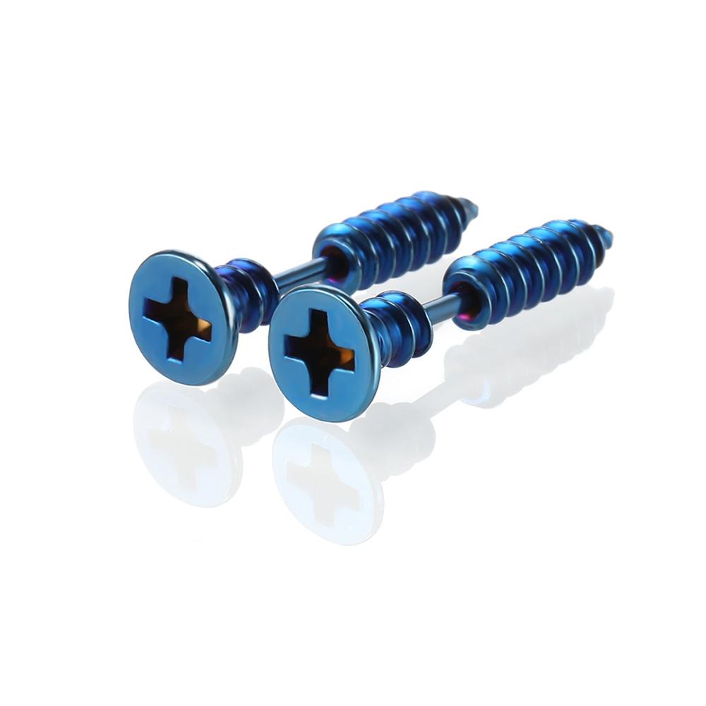 piercing oreja pendientes de acero inoxidable pendientes hombre: H