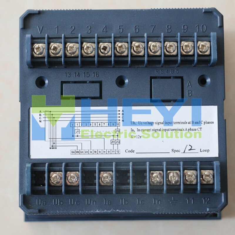 JKWD5 380V 12 Stappen Power Factor Controller Dynamische Soort Gevoelige Harmonische Circuit Input Reactief Vermogen Compensatie Controller