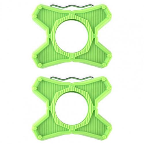 1 Paar Mtb Racefiets Legering Slot Pedaal Om Platte Pedaal Beugel Converters Voor Speedplay Zero Pedalen Platform Adapters Fietsen onderdelen: green