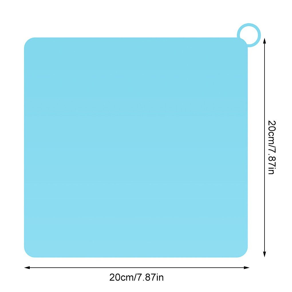 Sewer Cover Silicone Drain Sealing Cover Flexible Square Floor Drain Pad for Kitchen Bathroom: 02