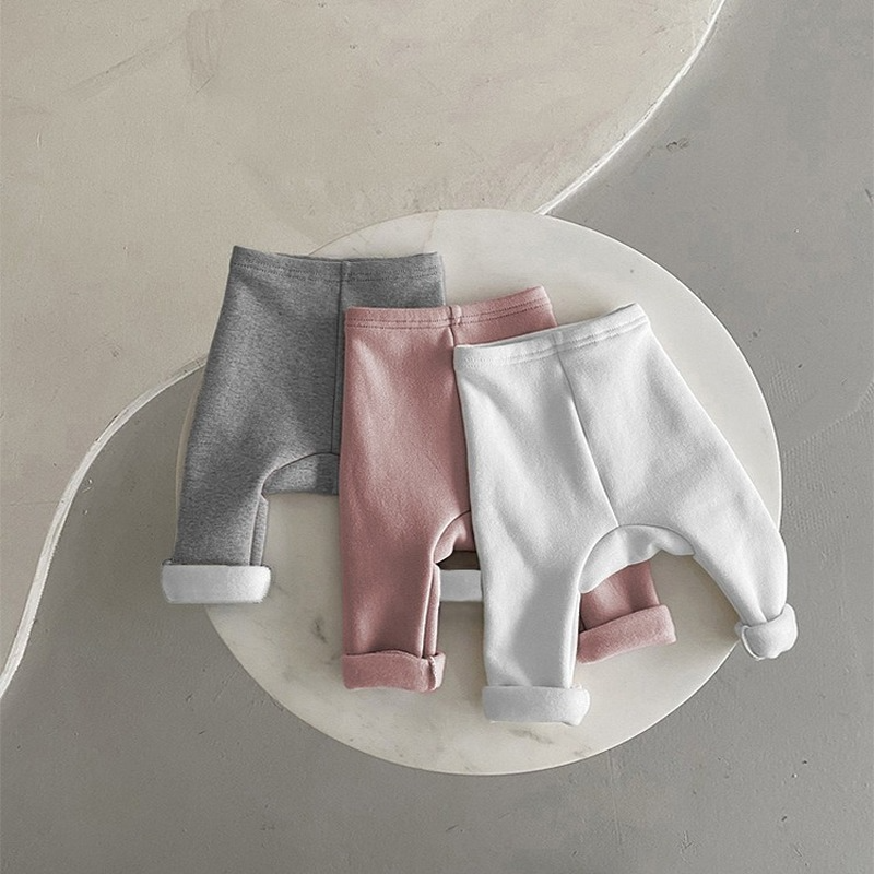 Peuter Meisje Casual Broek Kinderen Broek Koreaanse Kleding Herfst Baby Effen Broek Baby Leggings Jongen Elasticiteit Broek