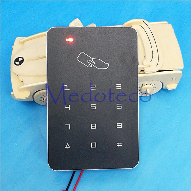 125khz Rfid Access Control High Security RFID Proximity Entry Door Lock Access Control System 1000 User keypad Door Controller: No Card
