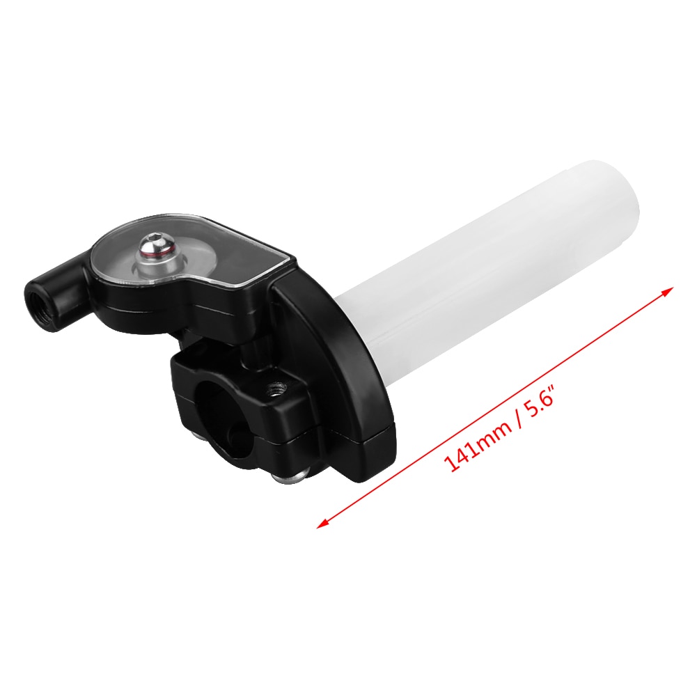 Empuñaduras de giro de acelerador para motocicleta, accesorio Visual de aleación de aluminio de 22mm, compatible con 50cc-160cc ATV Dirt Bike