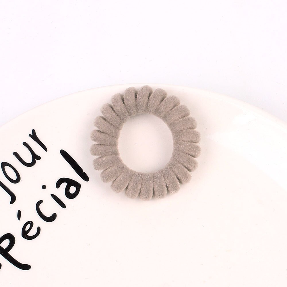 Estrella de mar mariposa transparente elástico pelo Scrunchies teléfono bobina, titular de cola de caballo elástico, cuerda de lazo de pelo para las mujeres, 10Yc12700: 1100132006