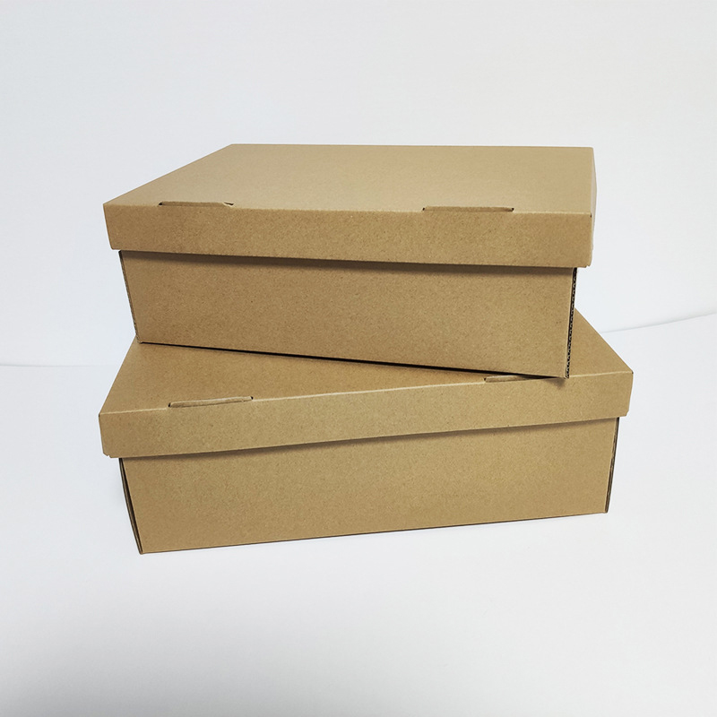 5Pcs/lot 3-layer Corrugated Shoe Box Handmade Package Carton Business Mailing Box Cardboard For Packaging Box