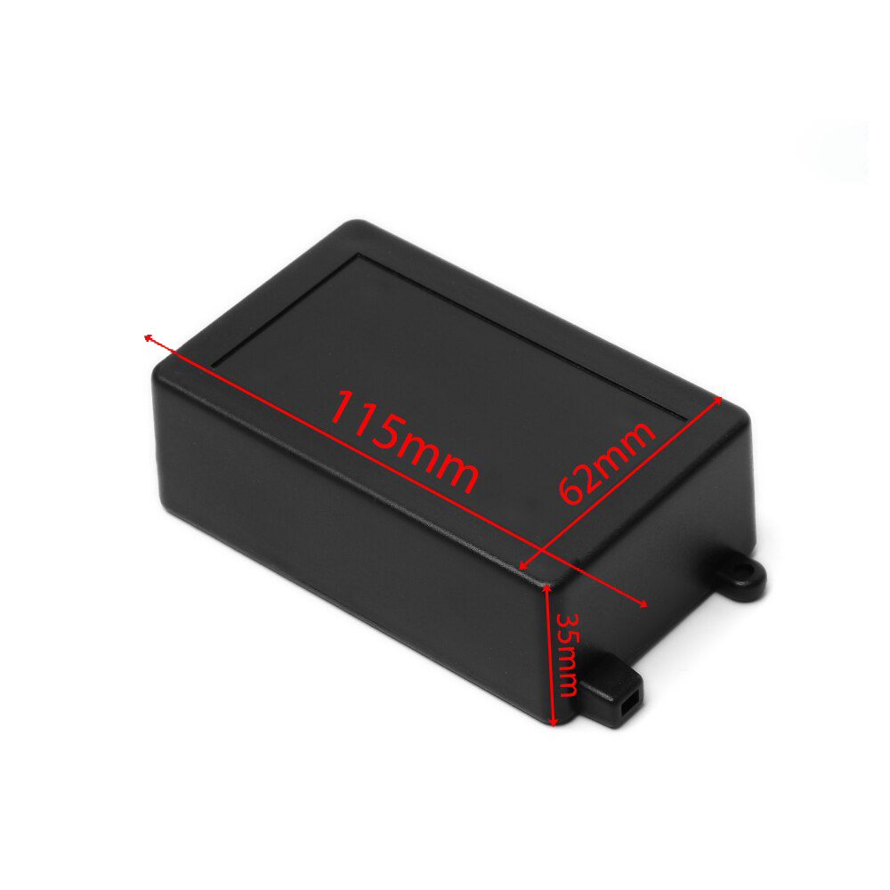 Electronic Supplies Waterproof ABS Plastic Project Box Storage Case Housing Instrument Case Enclosure Boxes: Brown