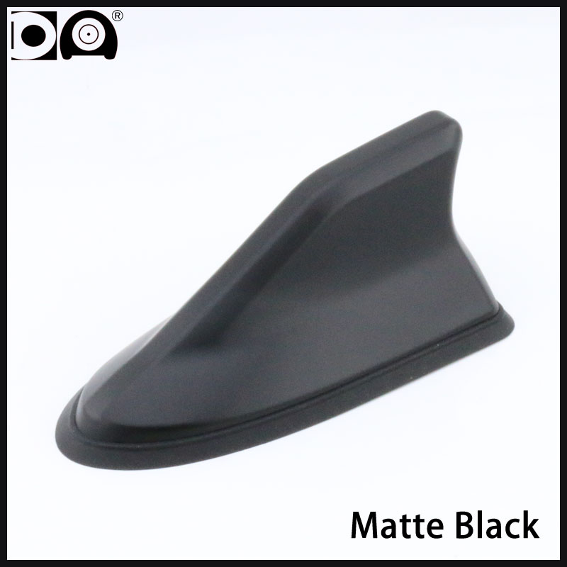 Pour Renault Clio 4 3 2 1 voiture aileron de requin antenne signal fort FM/AM antennes étanche bande de caoutchouc voiture-style décoration de toit: matte black