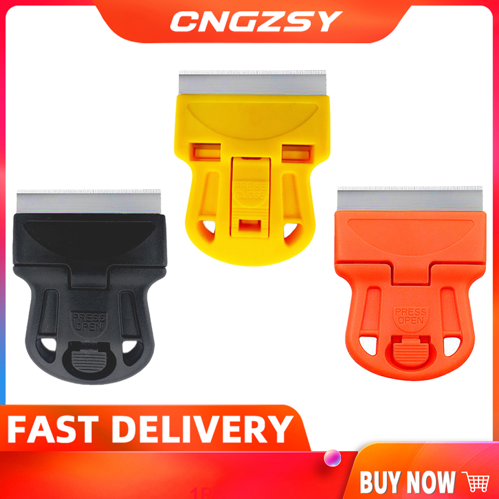 Loca Uv Lijm Schraper Autoruit Mes Reiniger Keramische Glazen Sticker Reiniger Verwijderaar Automotive Film Keramische Tool E49