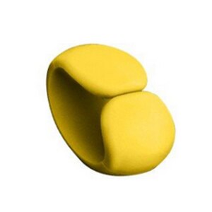 1pcs Reusable Cable Clips Charger Cord Organizer Earphone Line Tidy Holder Cable Management Winder for Christmas: Yellow