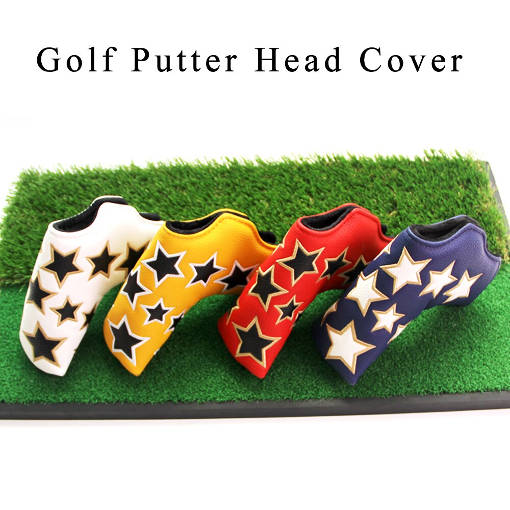 Couvre-tête de Golf en PU, 1 pièce, accessoires de Club, couvercle de Putter de Golf pour lame, couvre-tête de Club de Golf, accessoire