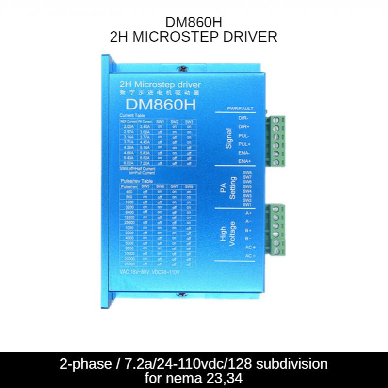 Blauw DM860H Dsp Digitale 57 / 86 Stappenmotor Dri... – Vicedeal